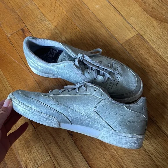 Reebok Club C 85 Diamond Silver Sneakers - Picture 7 of 9